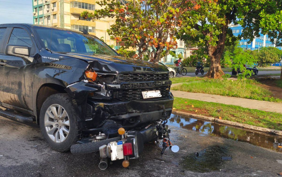 Accidente en el Vedado