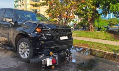 Accidente en el Vedado