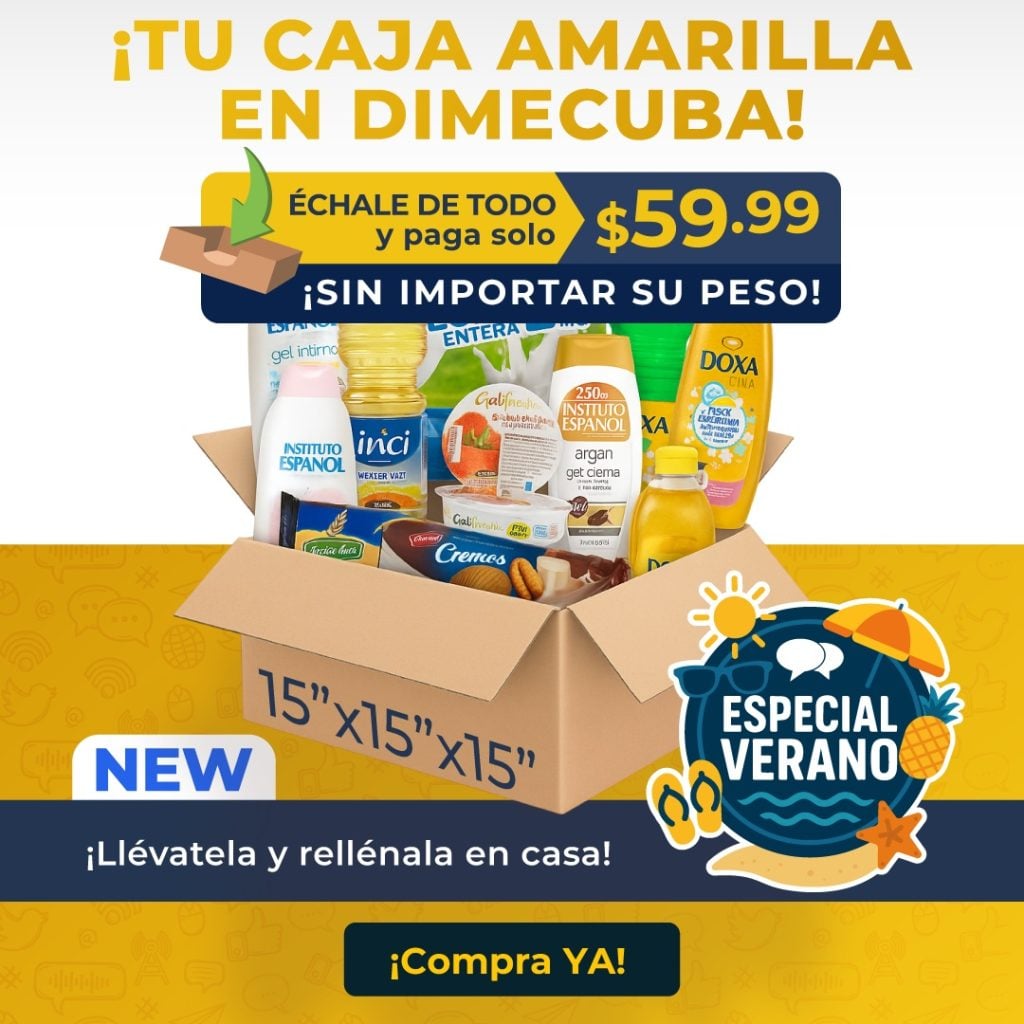 Conoce las ventajas de las “Cajas Amarillas” para envíos de artículos a Cuba 4