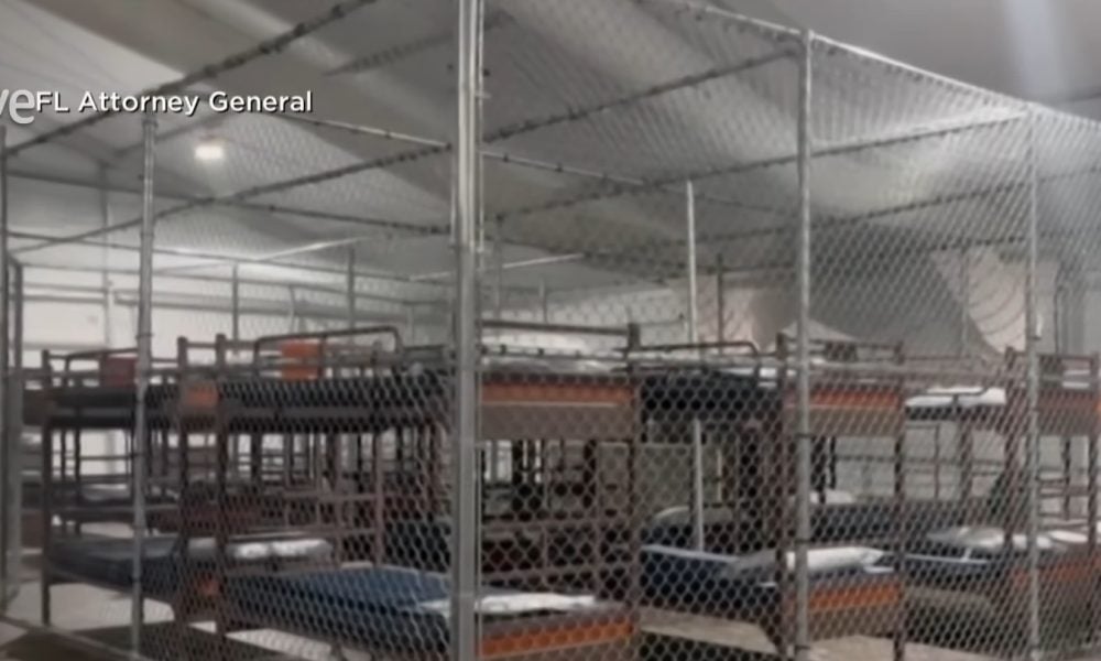 El centro de detención migratoria Alligator Alcatraz quedaría vacío en los próximos días