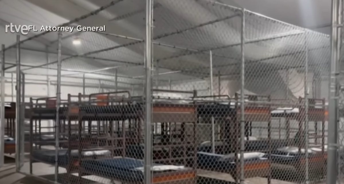 El centro de detención migratoria Alligator Alcatraz quedaría vacío en los próximo días