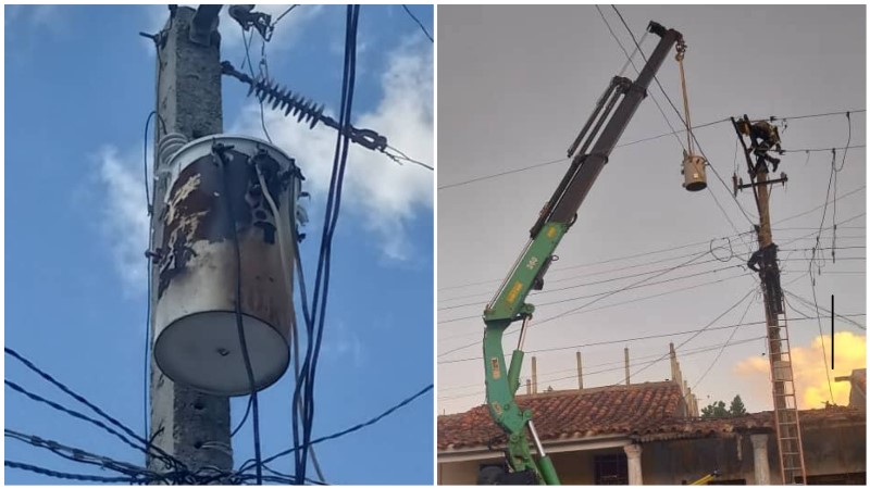 Empresa Eléctrica de Pinar del Río culpa a la población por el explote de transformadores