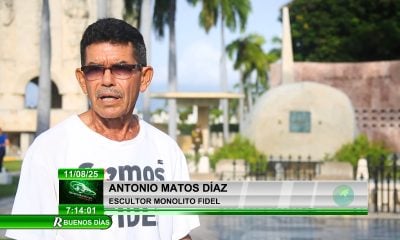 Escultor de la tumba de Fidel Castro asegura que habla con el dictador todos los días