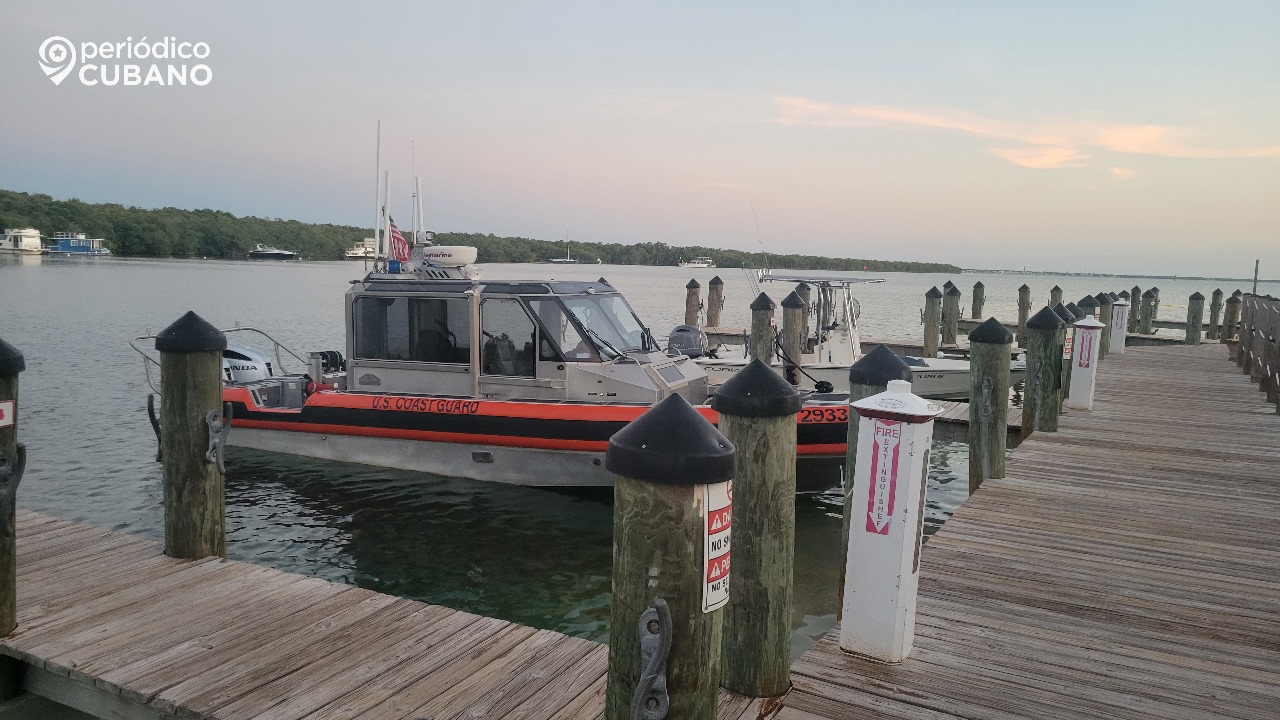 Guardia Costera detiene en los cayos de la Florida a un velero que iba rumbo a Cuba