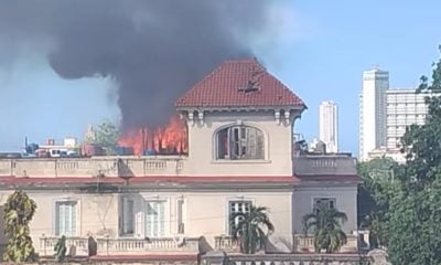 Incendio en el vedado