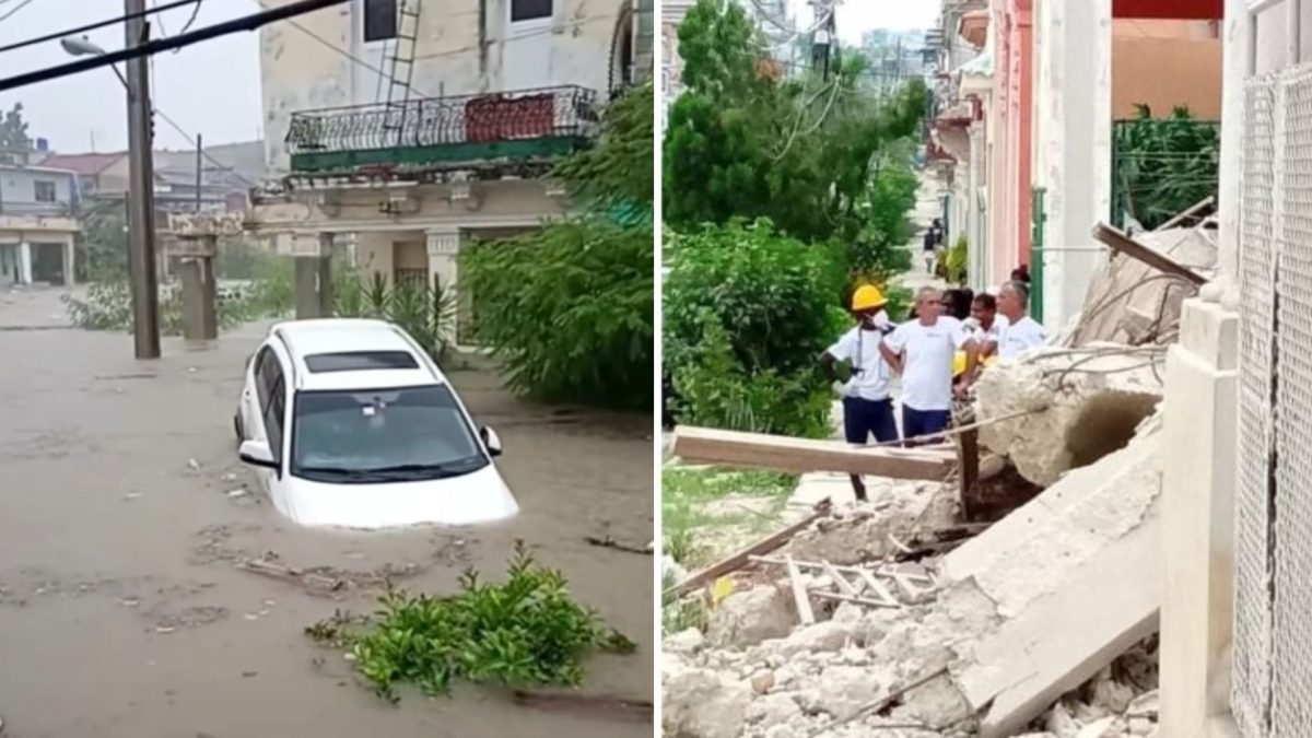 Inundaciones en La Habana Cuba