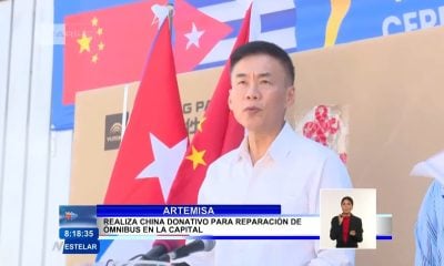 Llegan a Cuba piezas chinas para reparar guaguas del transporte público