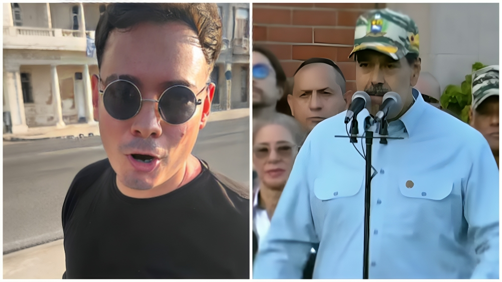 Sandro le tira a Nicolás Maduro