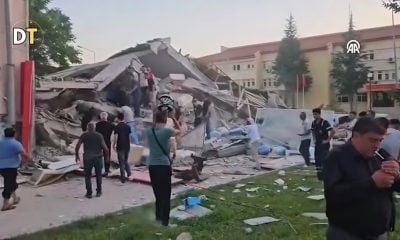 Terremoto en Turquía al menos 10 edificios colapsados y decenas de heridos (1)