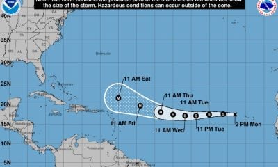 Tormenta tropical Erin podría convertirse en el primer huracán de la actual temporada