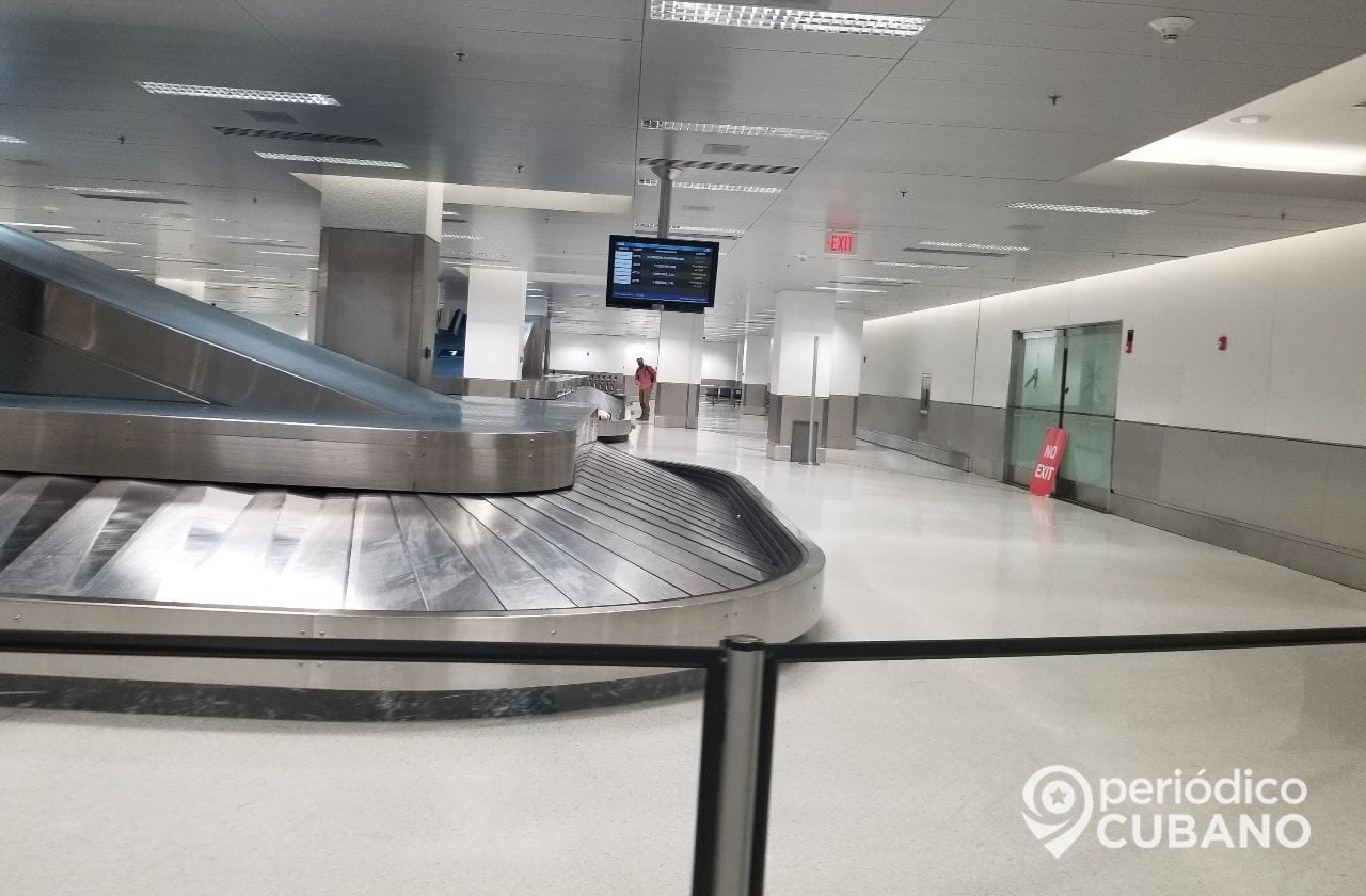 Imagen que muestra el Aeropuerto Internacional de Miami.