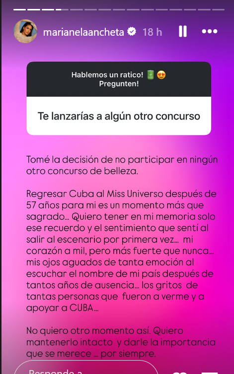 (Captura de pantalla © Marianela Ancheta - Instagram)