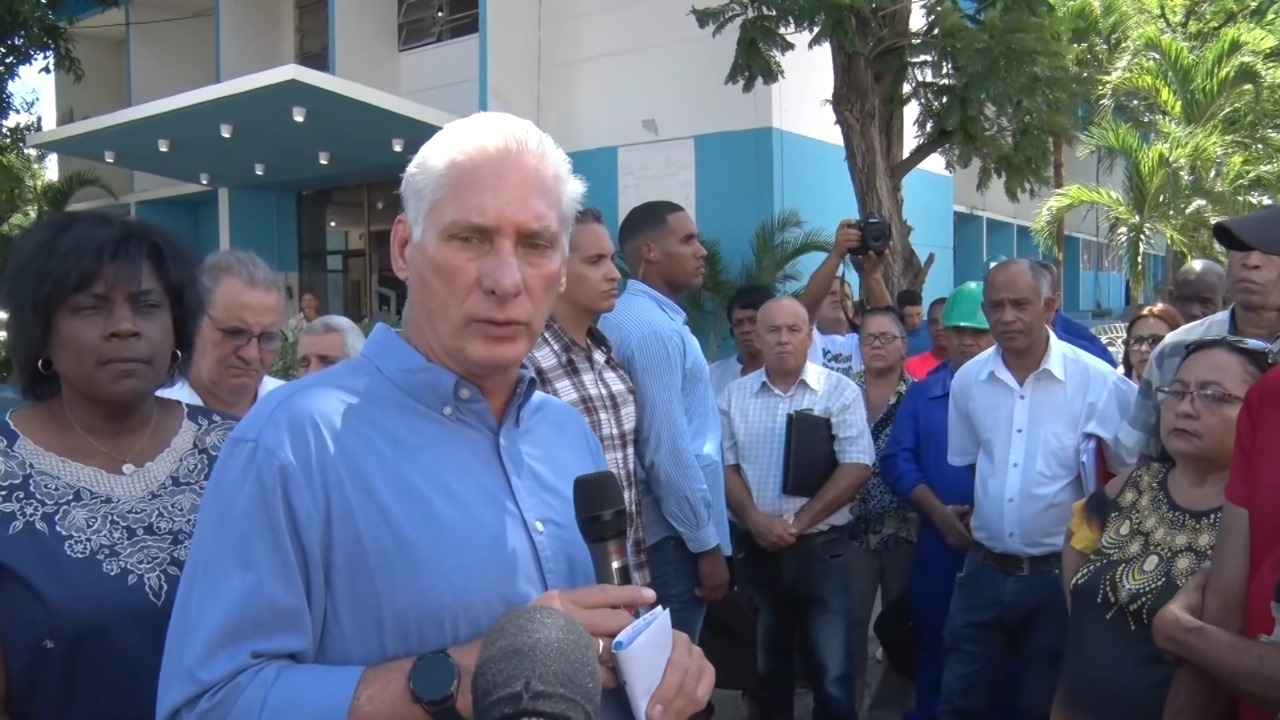 Díaz-Canel visita las termoeléctricas del oriente cubano, pero no da soluciones