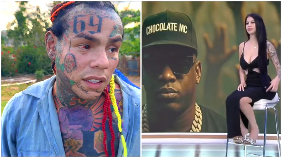 Tekashi y Yelena Ramirez