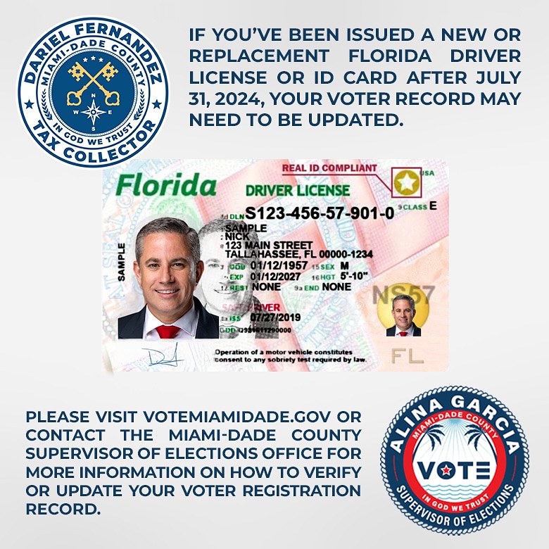 Advierten a nuevos titulares de licencias de conducción e identificaciones en Miami-Dade