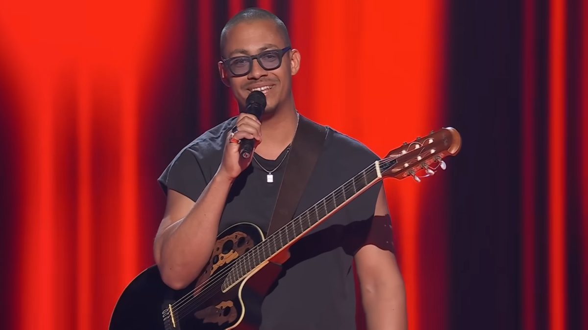 Andrés James en La Voz