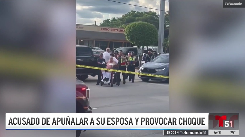 Arrestan a hombre de 70 años por agredir a su esposa a bordo de un vehículo en Hialeah
