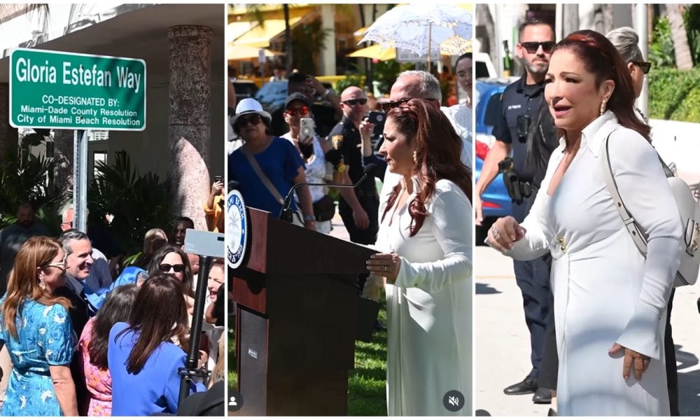 Gloria Estefan Way: Miami celebra a la cubana con una calle en su nombre