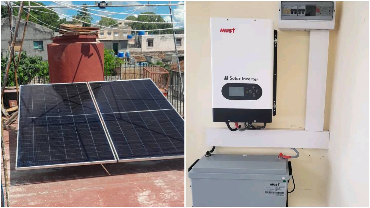 Cuánto cuesta armar un sistema de energía solar en casa para resistir los apagones en Cuba