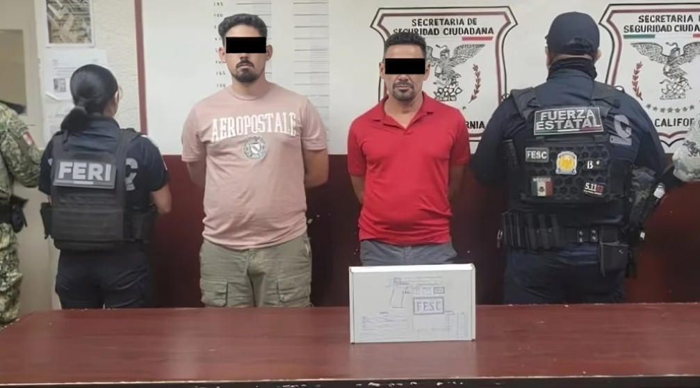 Cubanos detenidos en el norte de México por transportar una pistola y 10 cartuchos útiles (1)