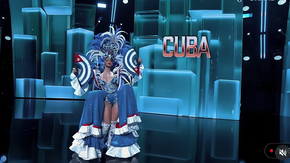 Increíble el traje cubano que usó Daylin Rodríguez en el Miss Grand International