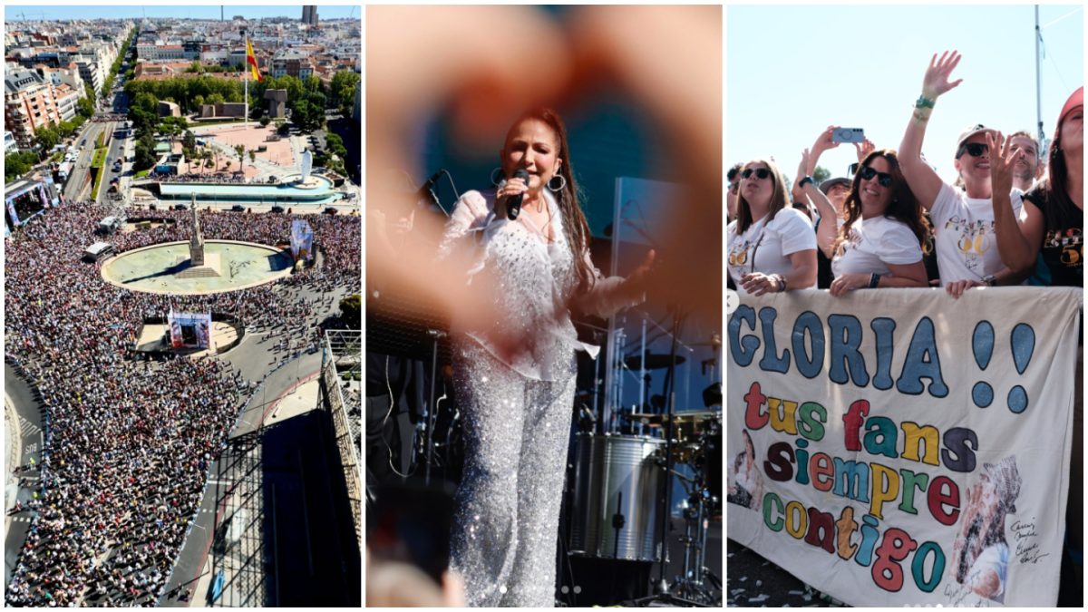 Gloria Estefan en concierto de Madrid