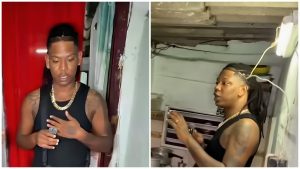 arulay muestra su humilde vivienda en La Habana