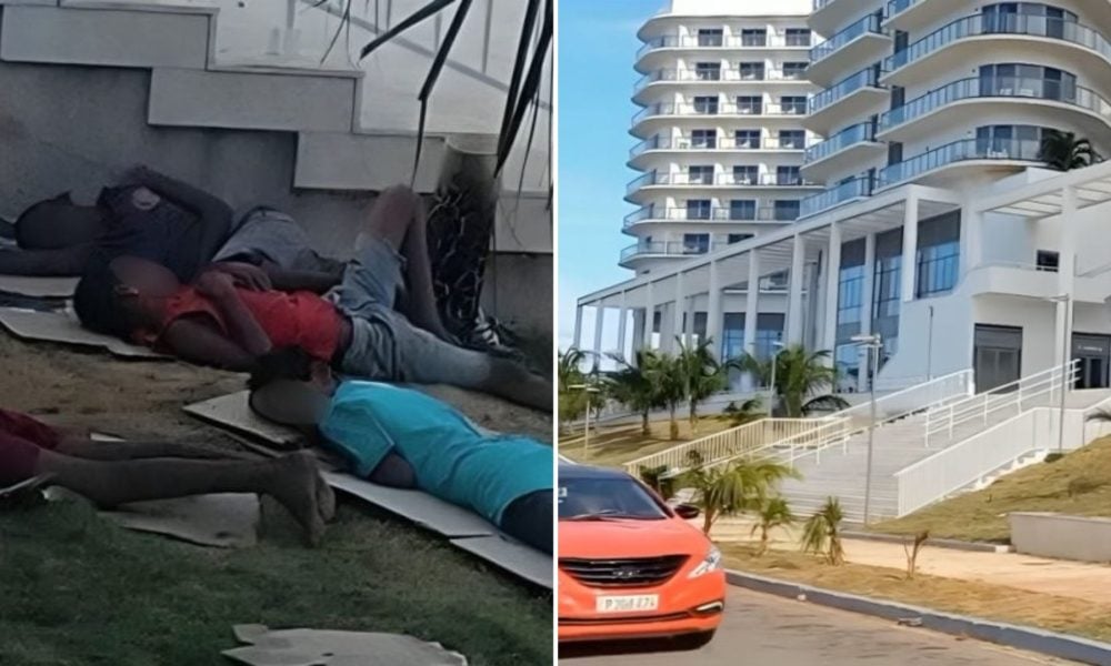 Ni el régimen pudo negarlo: autoridades reaccionan ante niños durmiendo a la intemperie