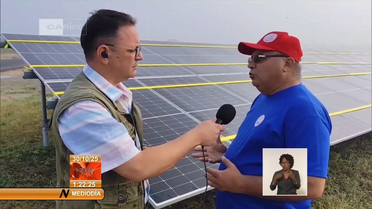 Parques solares en Holguín quedaron bajo agua tras crecidas de ríos por ...