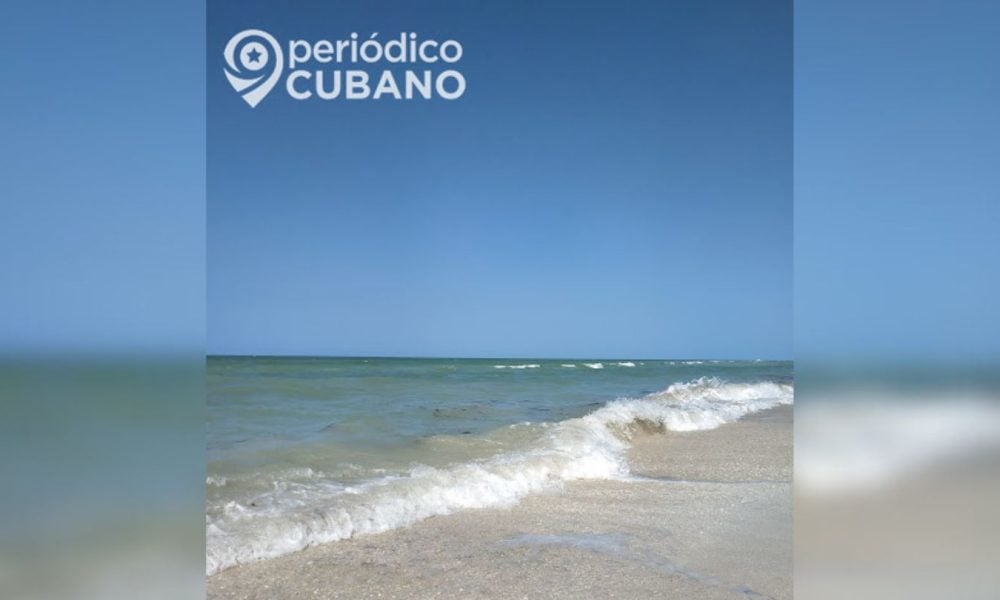Un grupo de entre 20 y 30 balseros desembarcan en un puerto de Yucatán