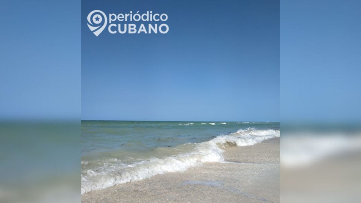 Un grupo de entre 20 y 30 balseros desembarcan en un puerto de Yucatán