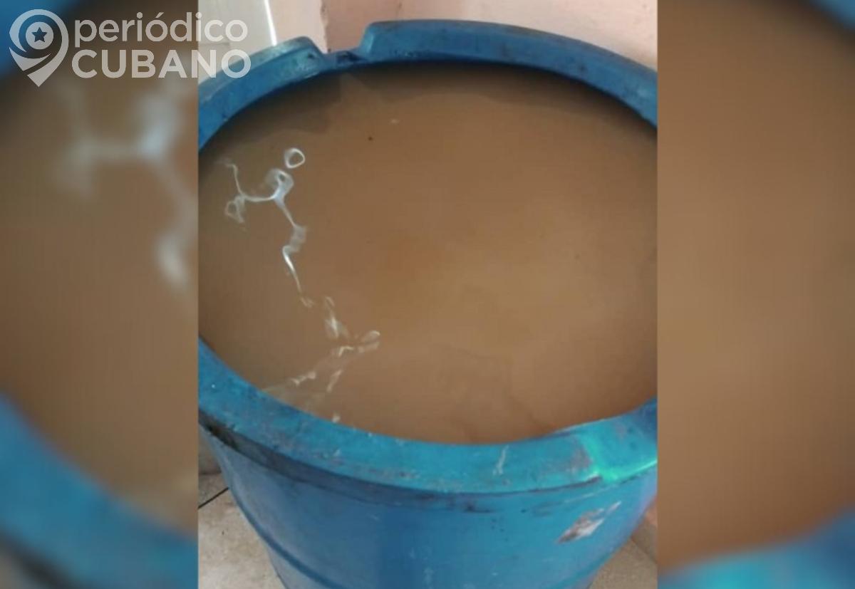 Agua llegando en Santiago sucia (1)
