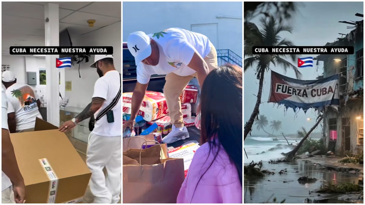 Artistas e influencers cubanos envían ayuda a la Isla