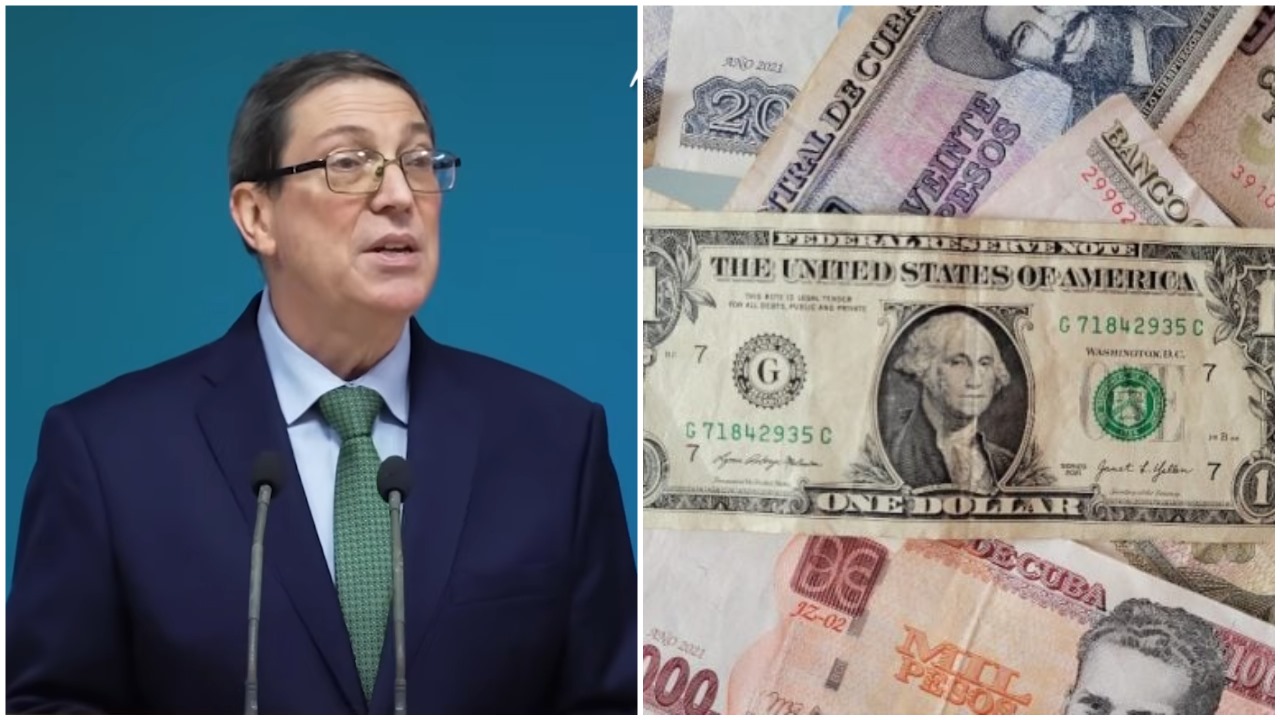 Canciller castrista acusa a EEUU de “desestabilización” del precio del dólar en Cuba