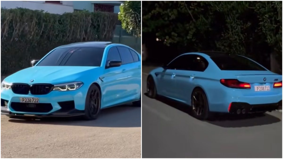 BMW M5 Competition llega a Cuba y desata polémica sobre la desigualdad económica