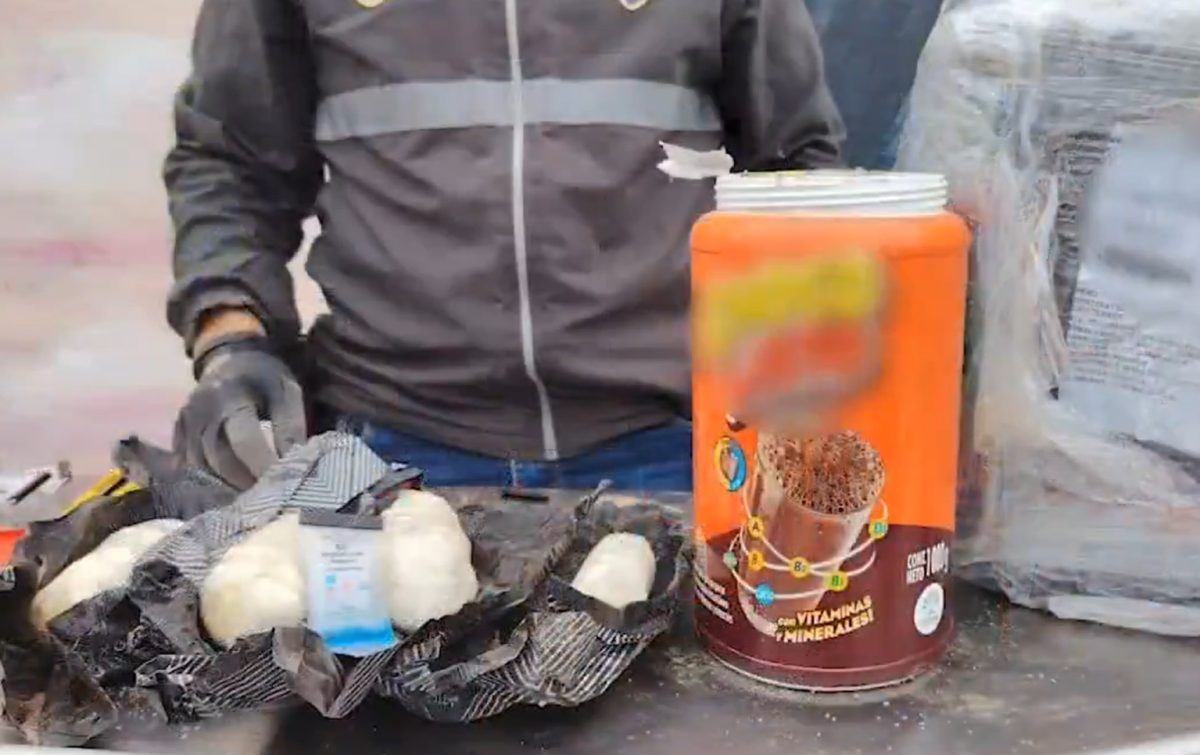 Cocaína camuflada como chocolate en polvo incautada antes de ser enviada a La Habana2