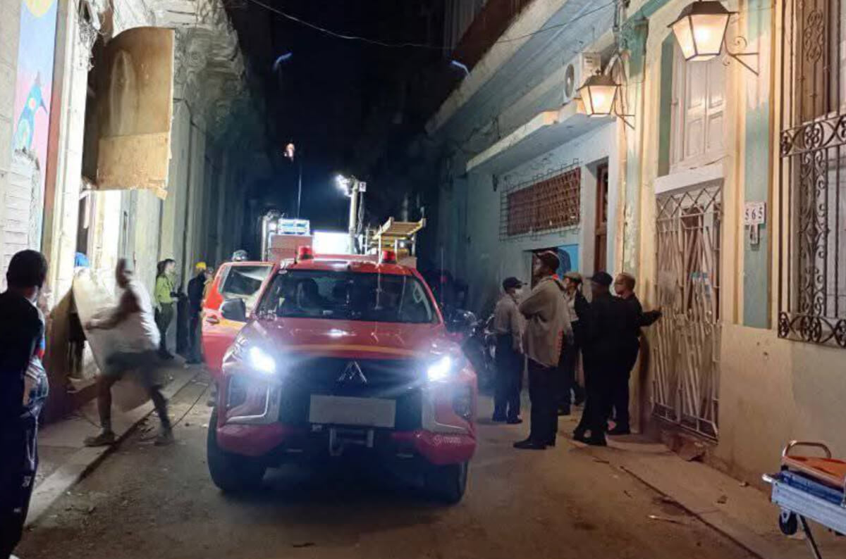 Derrumbe en La Habana Vieja (1)
