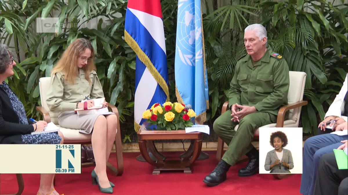 Díaz-Canel se reúne con relatora de la ONU sobre medidas coercitivas