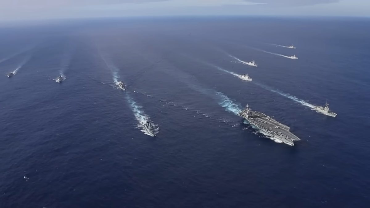 El portaaviones más grande de Estados Unidos llega al Caribe para combatir el tráfico de drogas