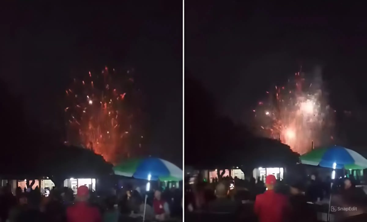 Explosión en las parrandas de Guayos