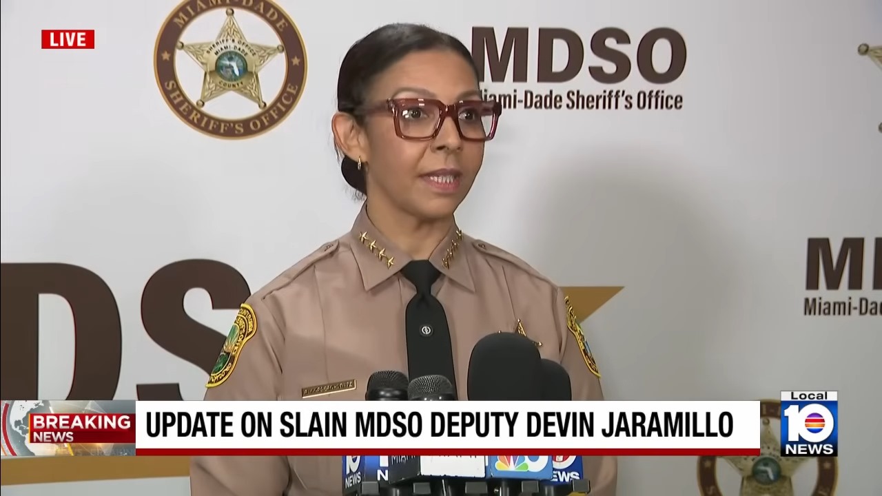 Identifican al asesino del policía de Miami-Dade “No fue una emboscada”