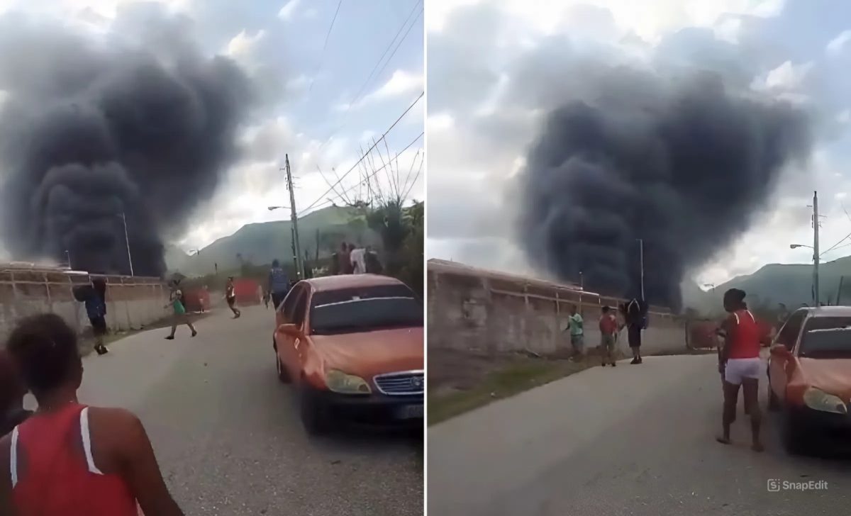 Incendio en Santuario de la Virgen de la Caridad del Cobre