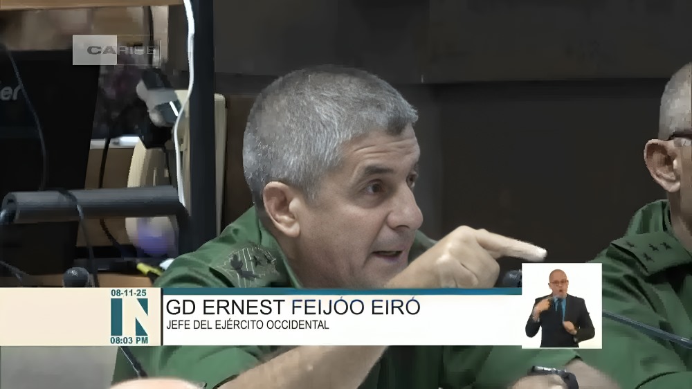 Jefe del Ejército Occidental le dice a Díaz-Canel que hay problemas en el gobierno