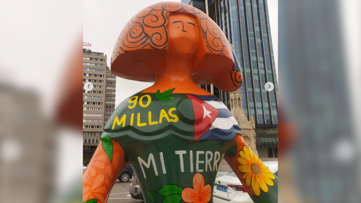Madrid exhibe una Menina cubana que dialoga con la música y la identidad