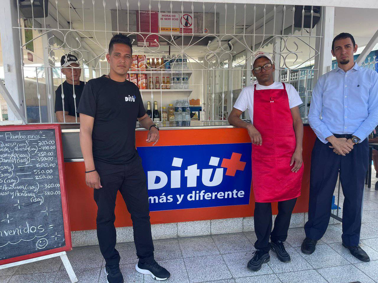 Palmares reabre locales olvidados de la cadena DiTú con albóndigas por 550 CUP