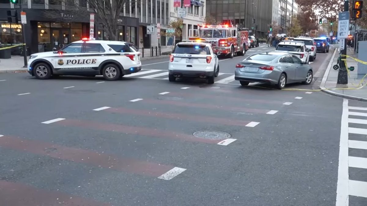 Tiroteo cerca de la Casa Blanca al menos dos agentes heridos de la Guardia Nacional