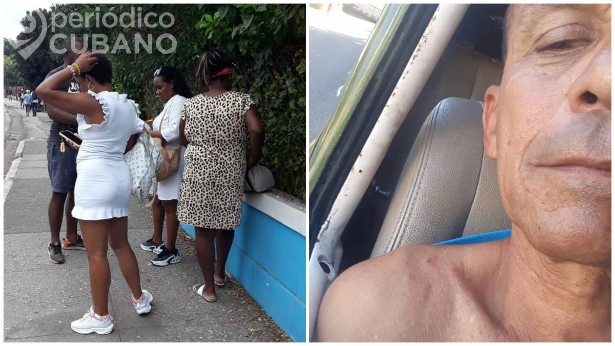 Agresión de inspectoras a cubano