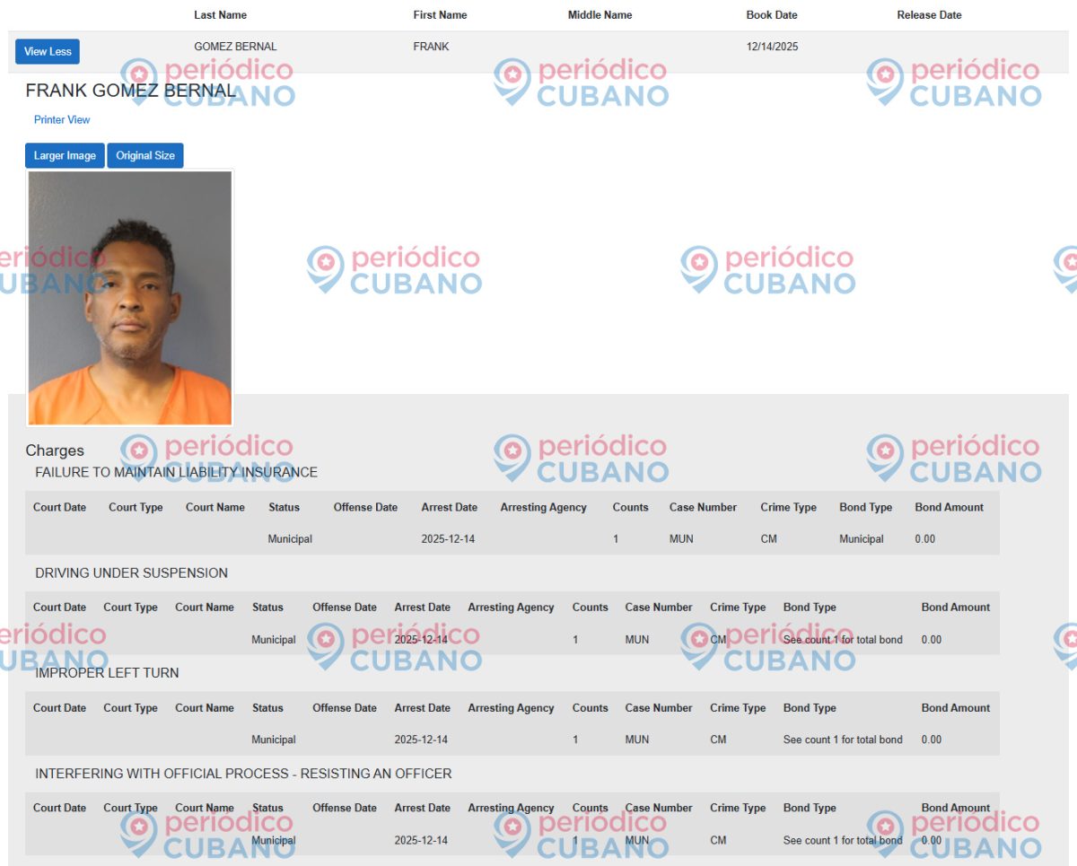 Arresto de Frank Abel Gomez (1)