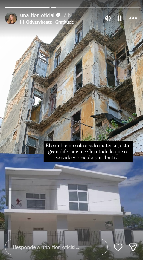 Flor de Cuba le compra a su mamá la casa de sus sueños en la isla