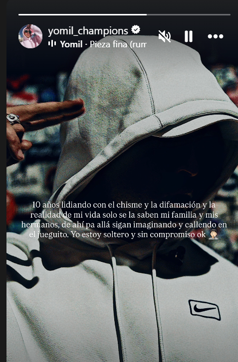 (Captura de pantalla © -Yomil Hidalgo - Instagram)
